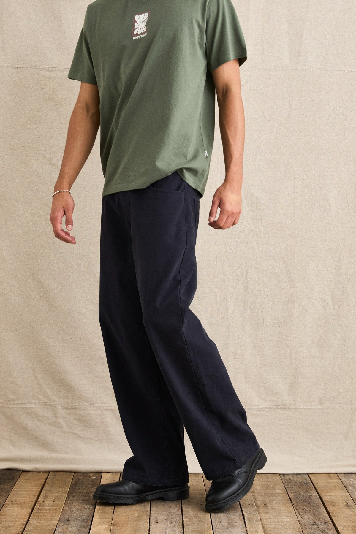 Relaxed Wash Canvas Pant