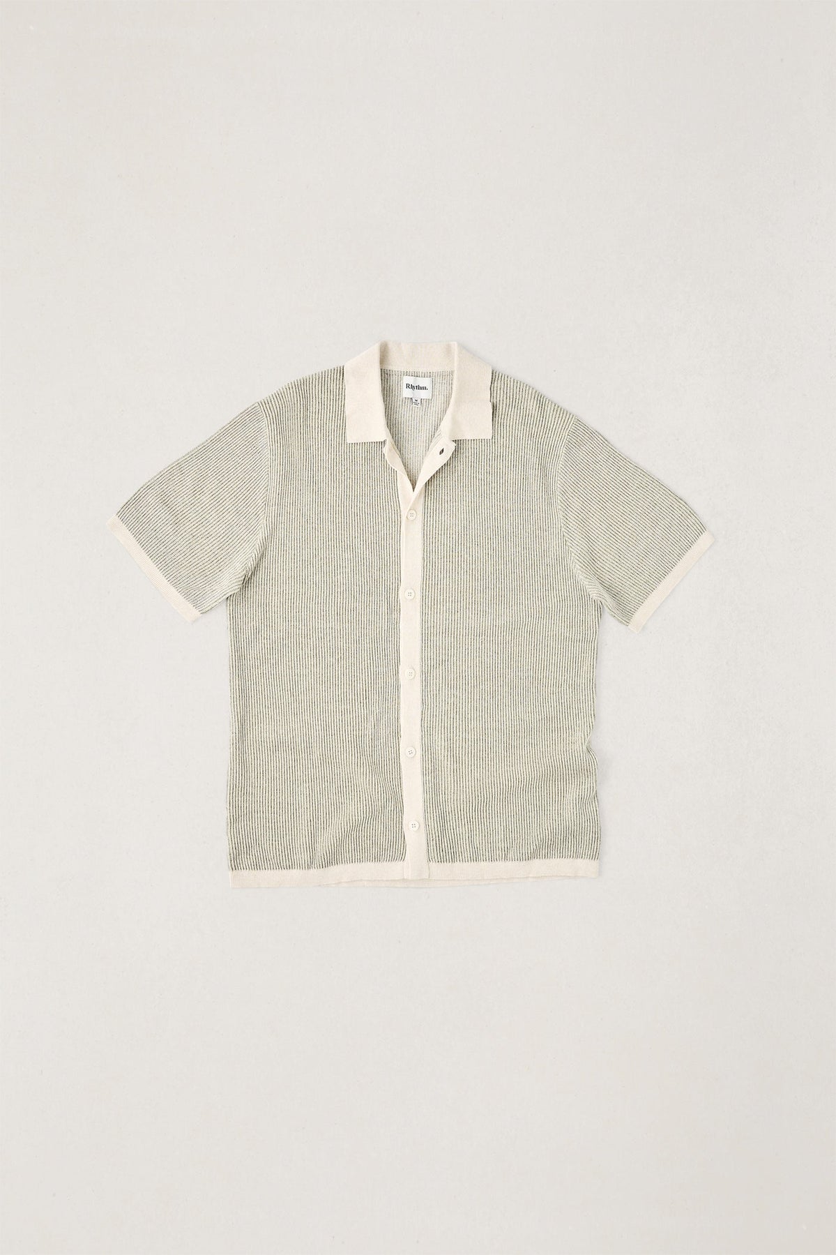 Hi Lo Knit Button Up