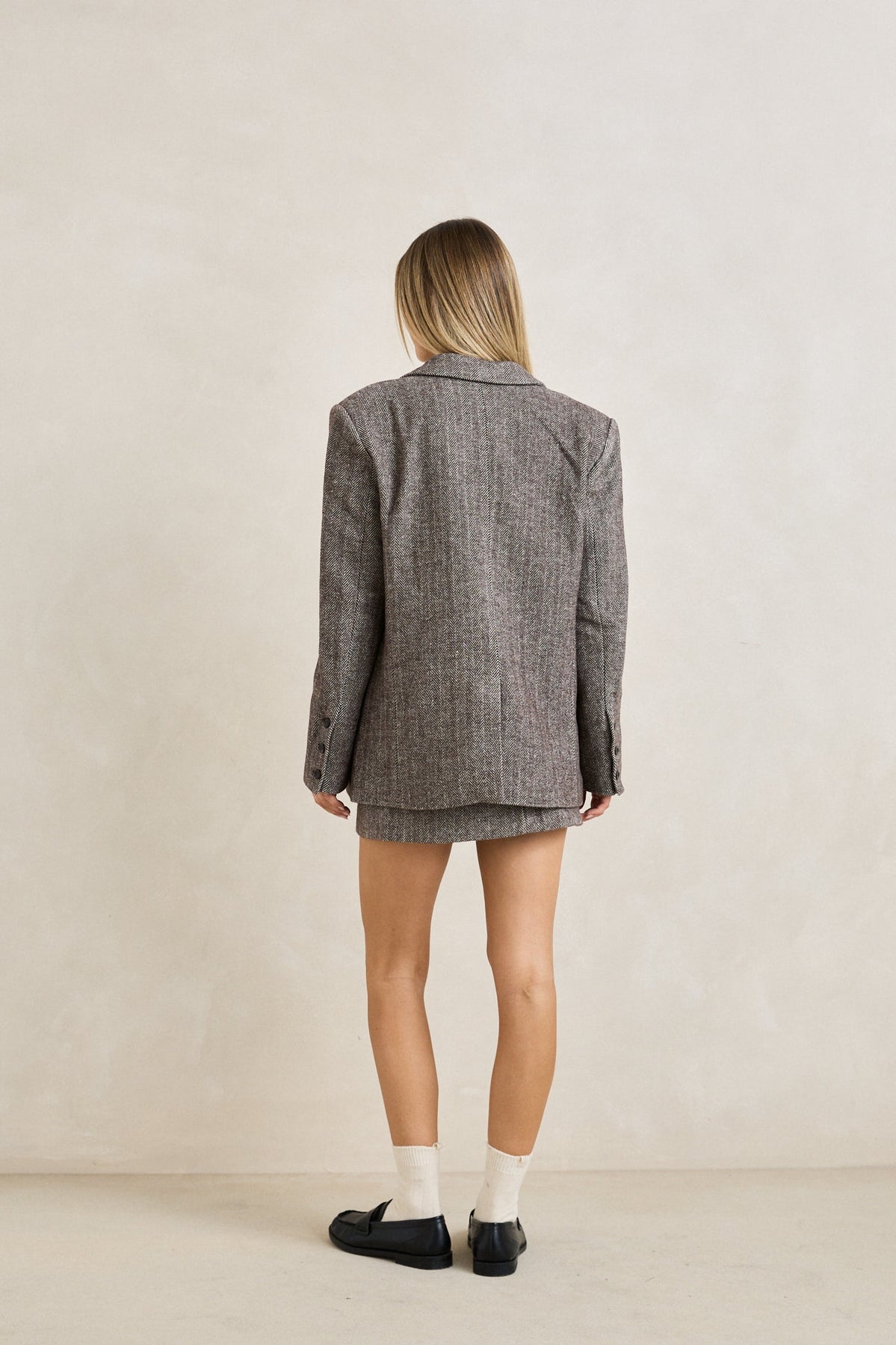 Herringbone Blazer