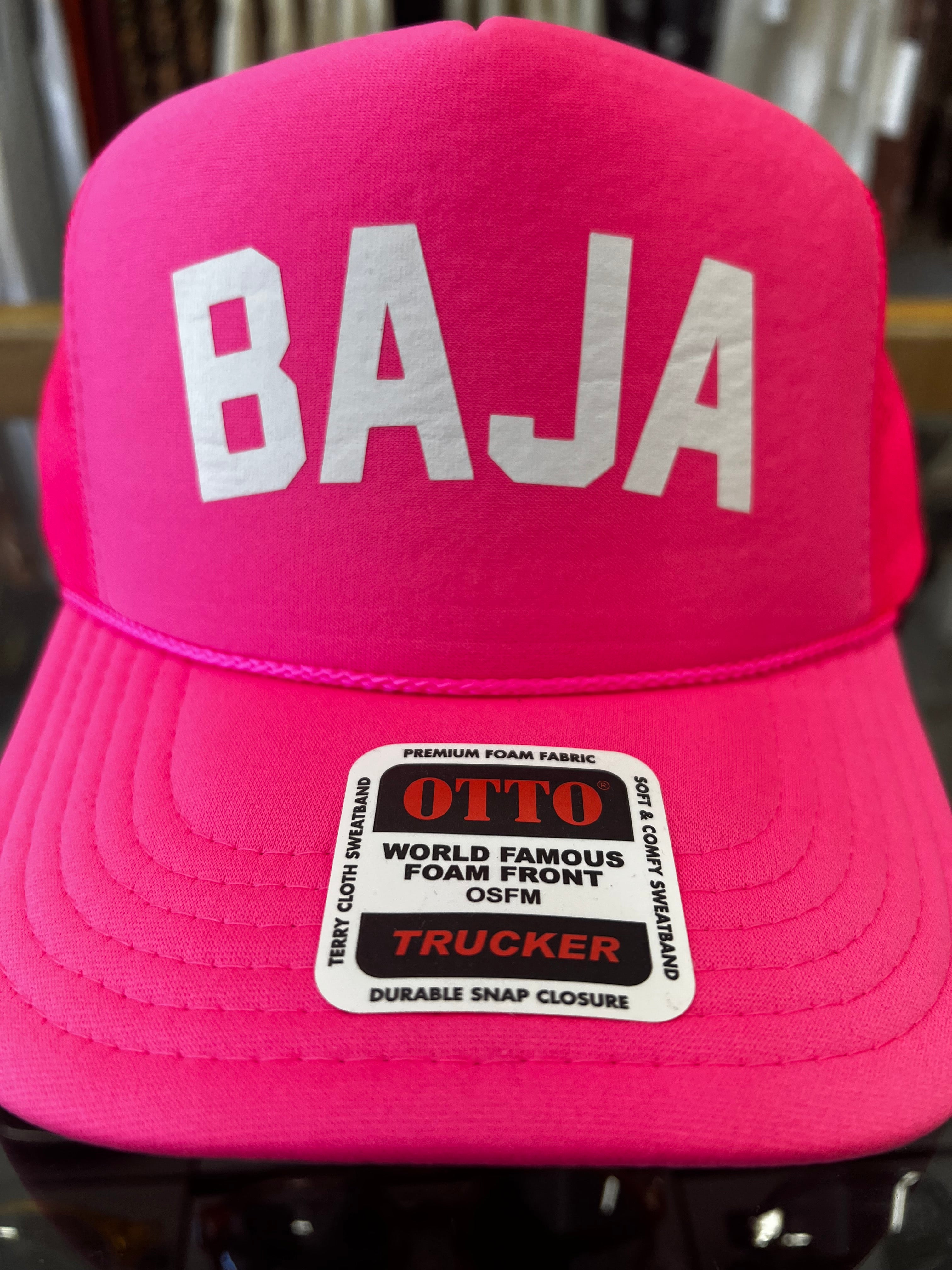 BAJA Neon Trucker Hat