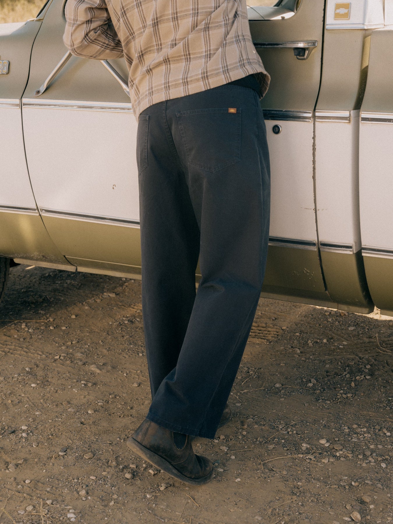 Relaxed Wash Canvas Pant