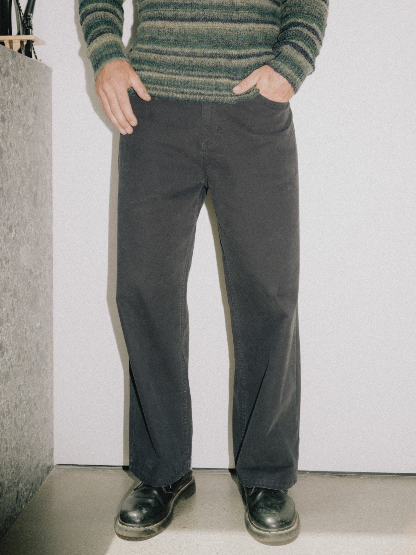 Relaxed Wash Canvas Pant