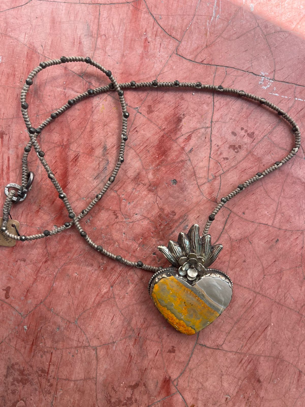 Stone Heart Necklace