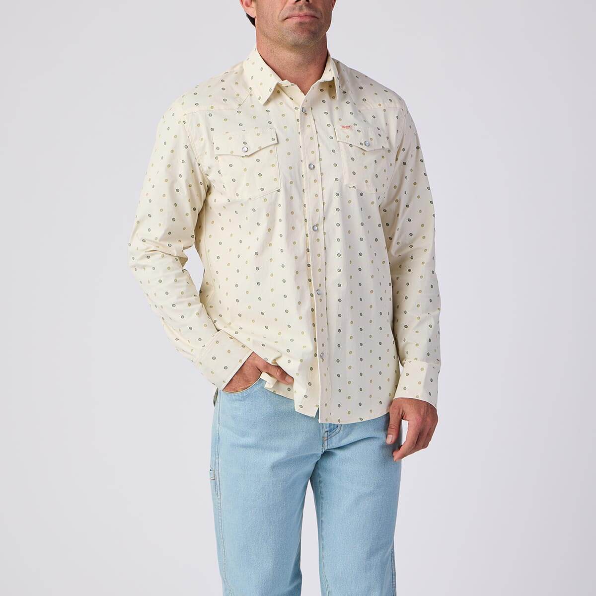 El Ranchero LS UV Shirt Peyote Button - Seager