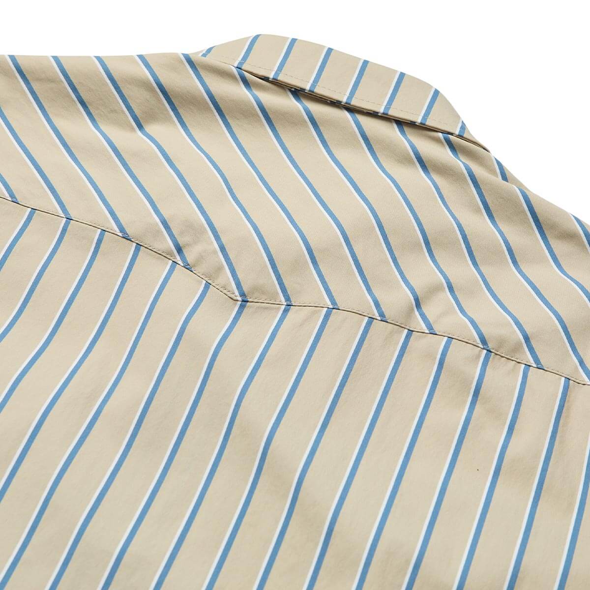 El Ranchero SS UV Shirt Tidal Foam Stripe - Seager