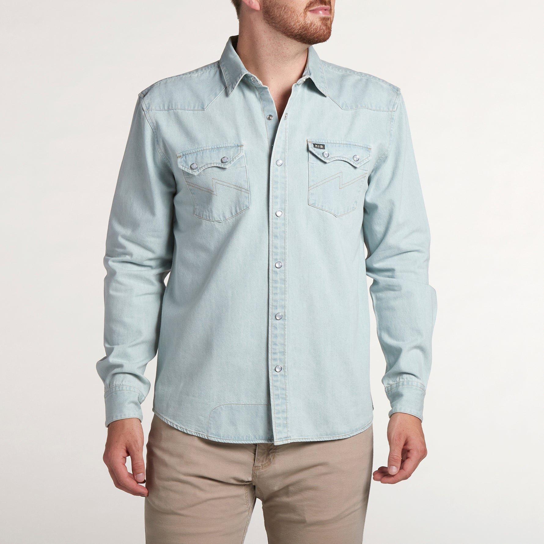 Dust Up Denim Snapshirt