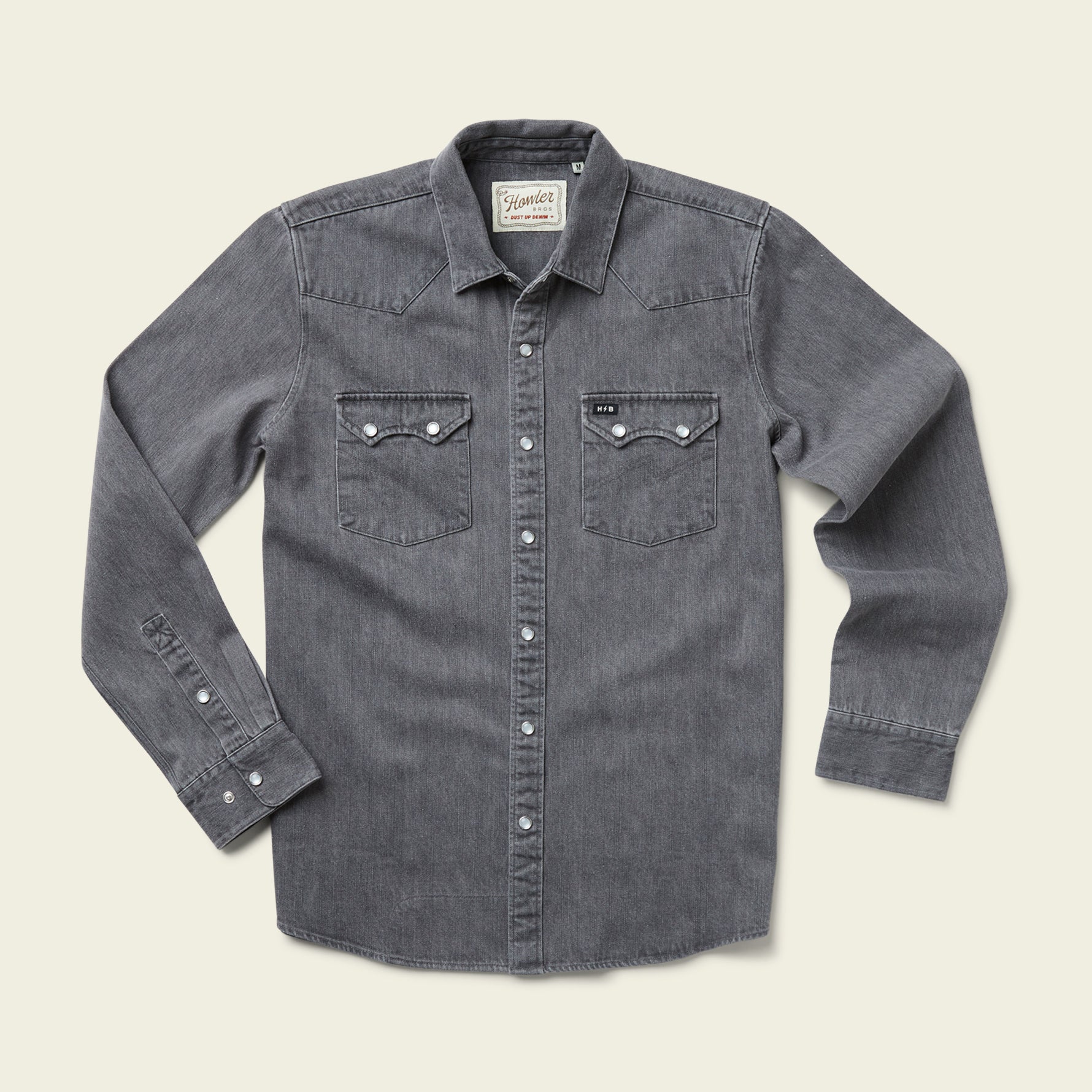 Dust Up Denim Snapshirt