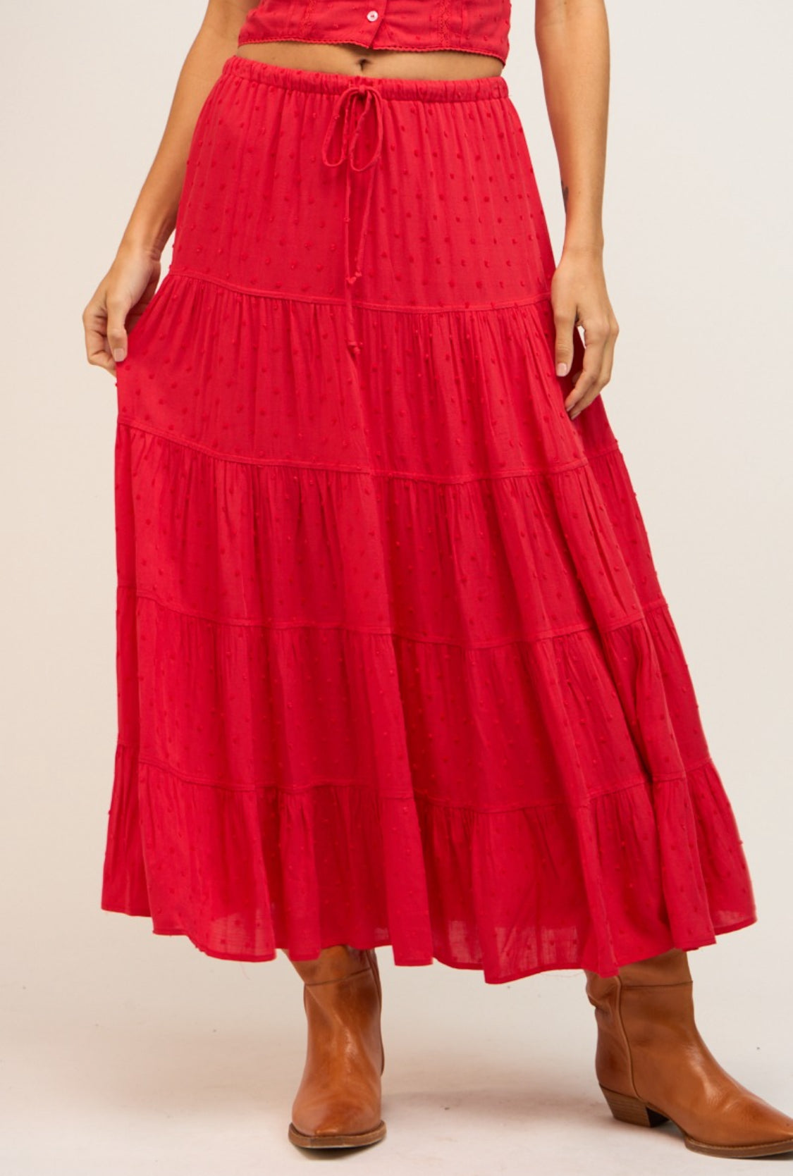 Lolita Red Skirt