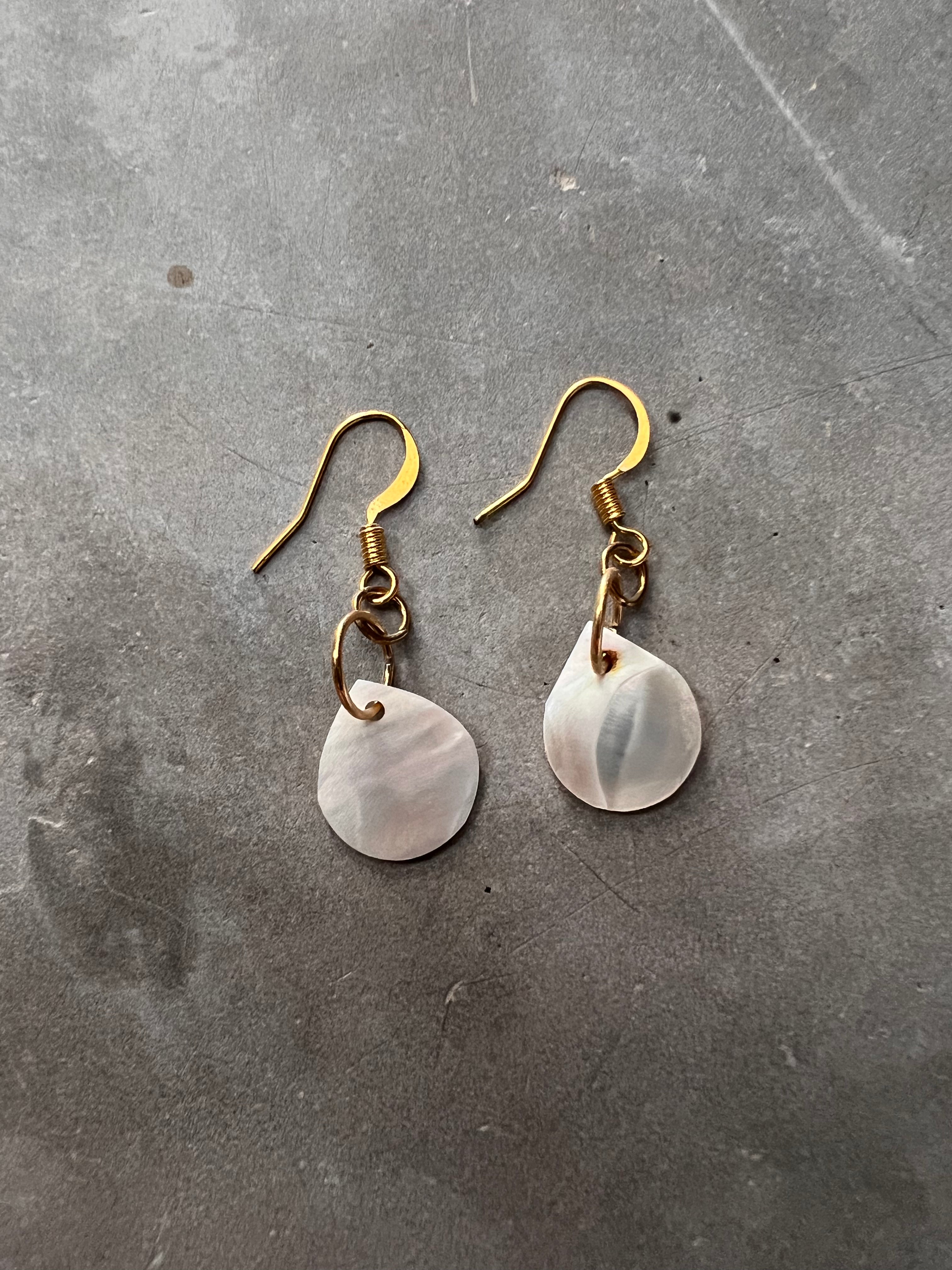 Shell Drop Earrings