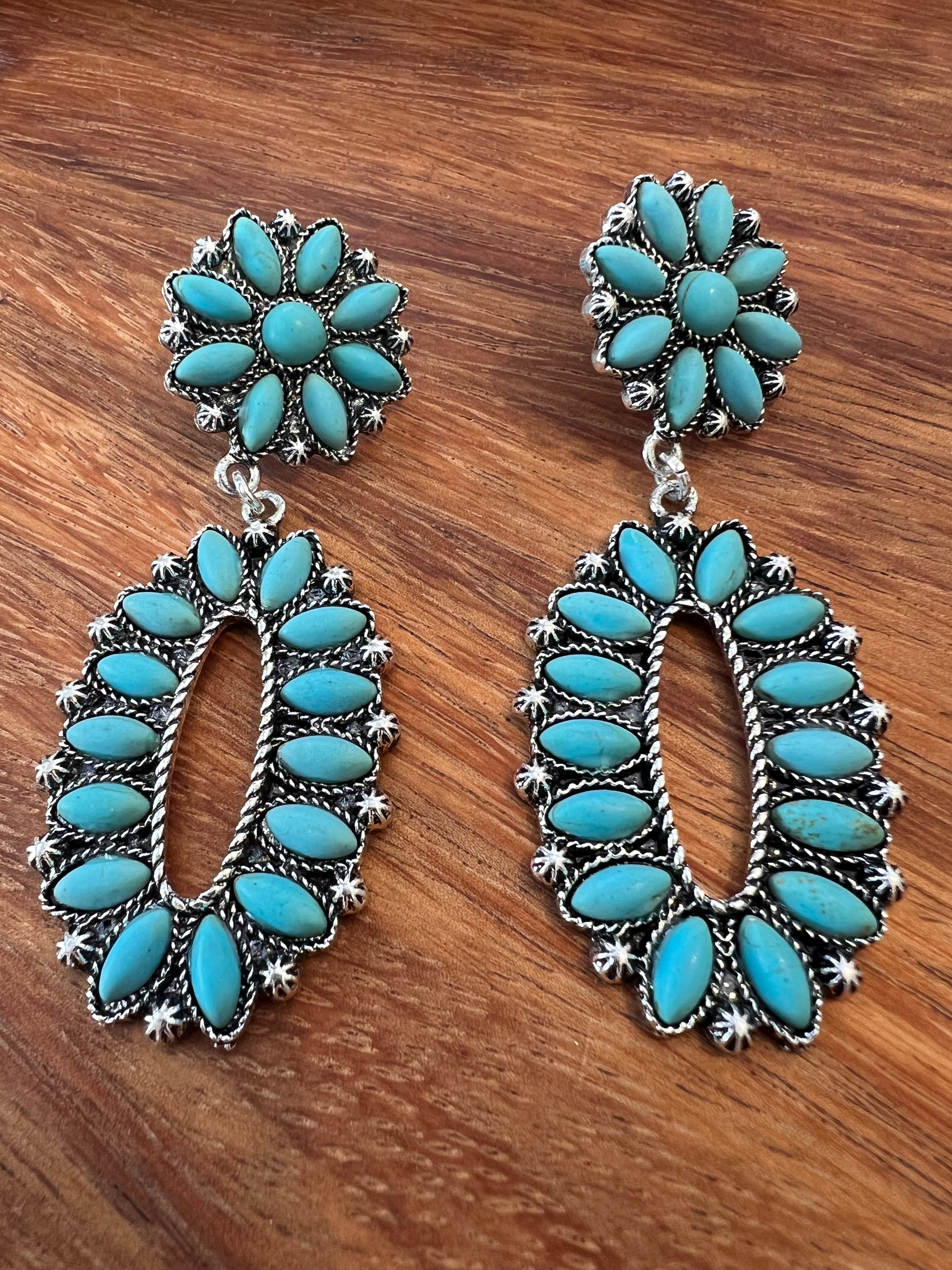 Jojo Turquoise Earrings