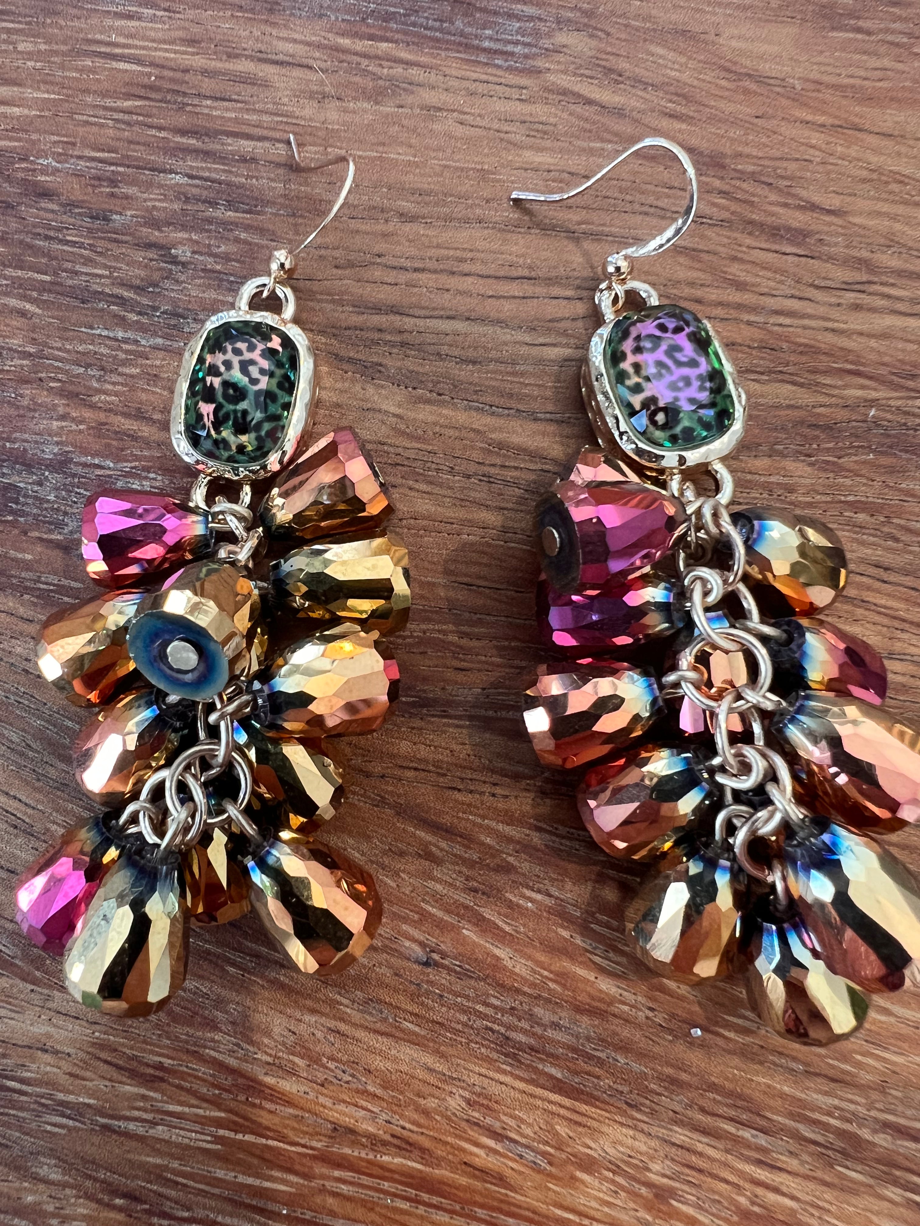 Animal Crystal Earrings