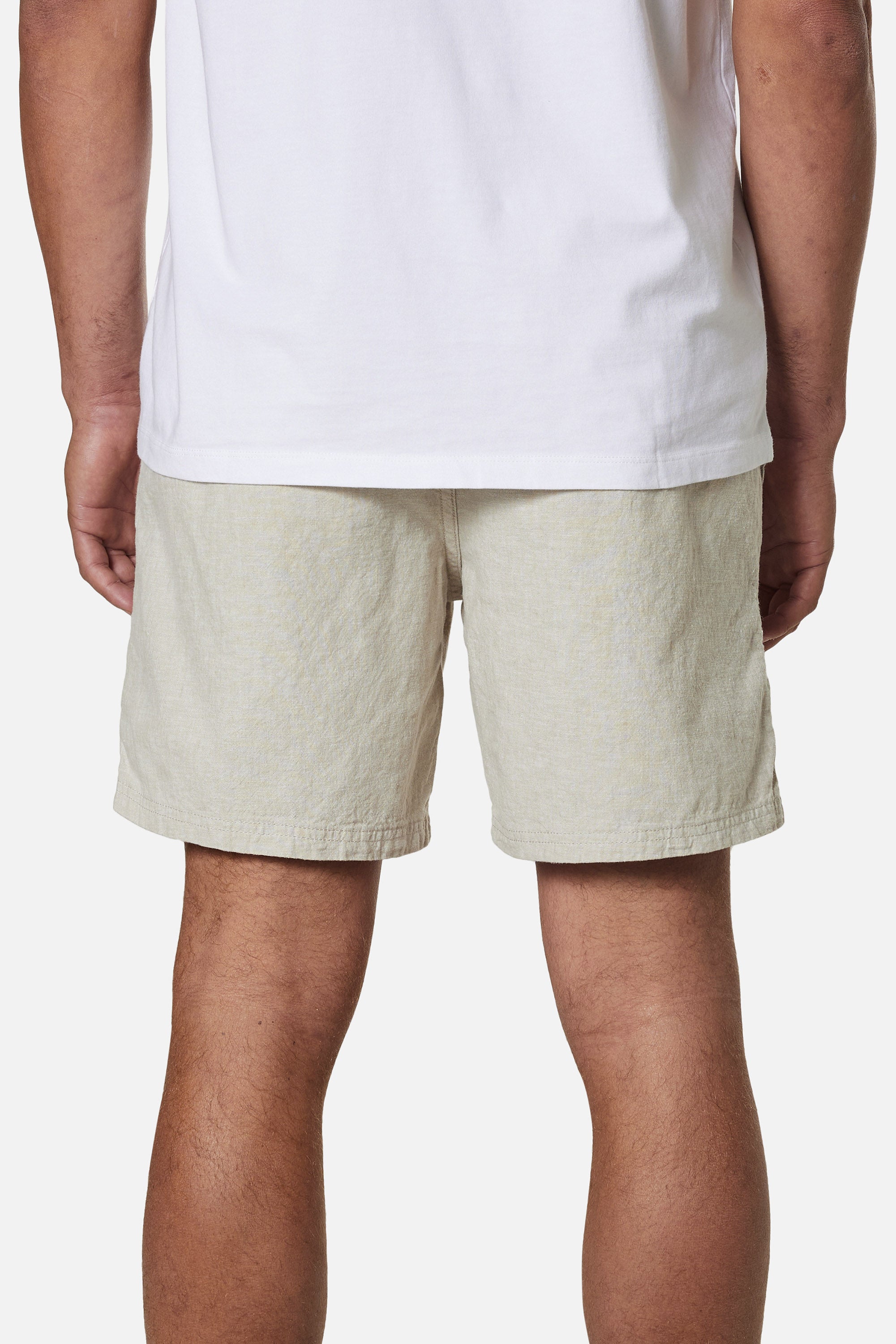 Isaiah Local Short Light Gray - Flat Lay 04
