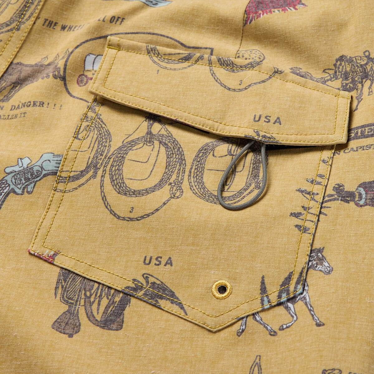 Microdose Scallop Boardshort Bronze - Seager