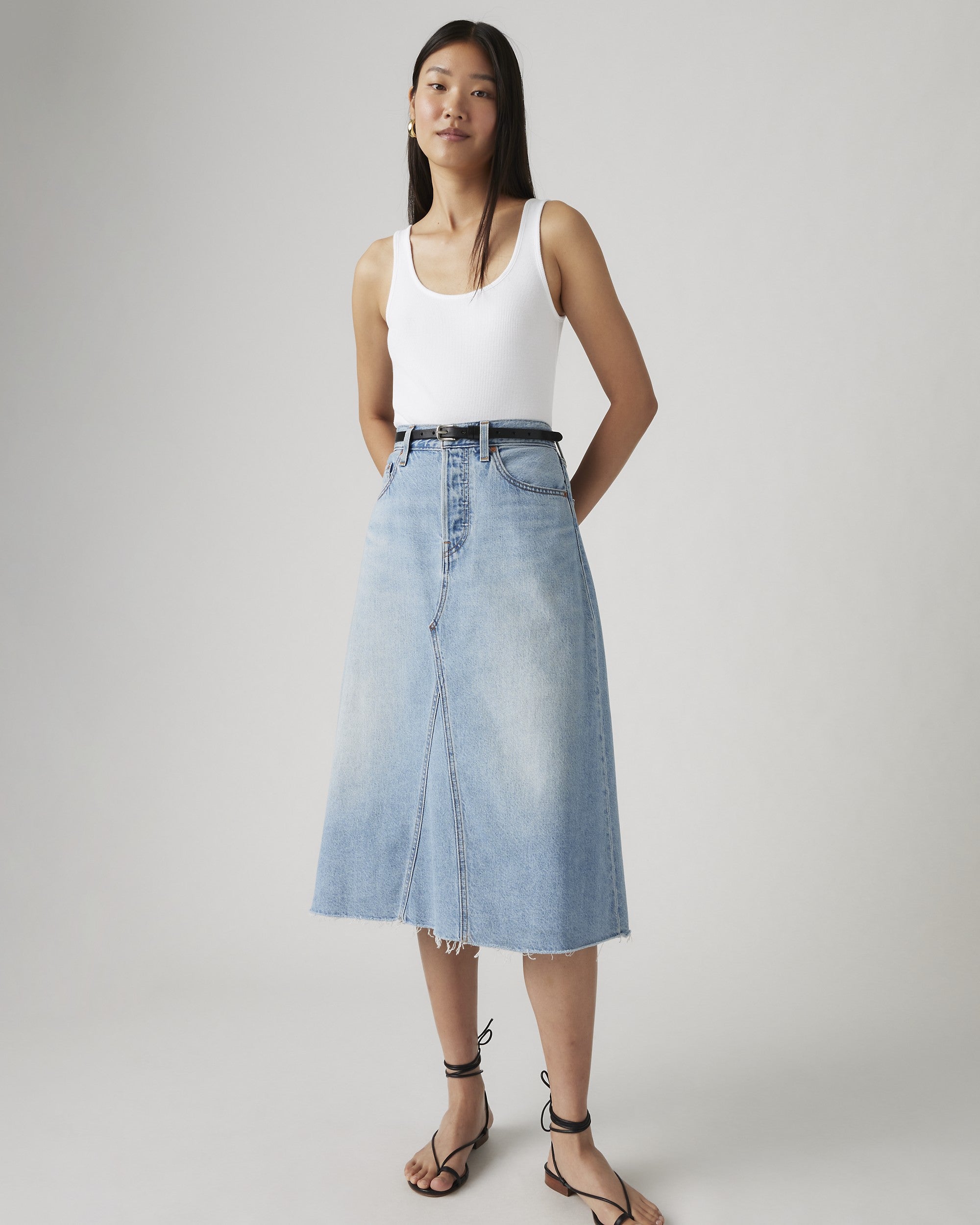 HR A-Line Decon Skirt Secret - Levi's - Vista frontal