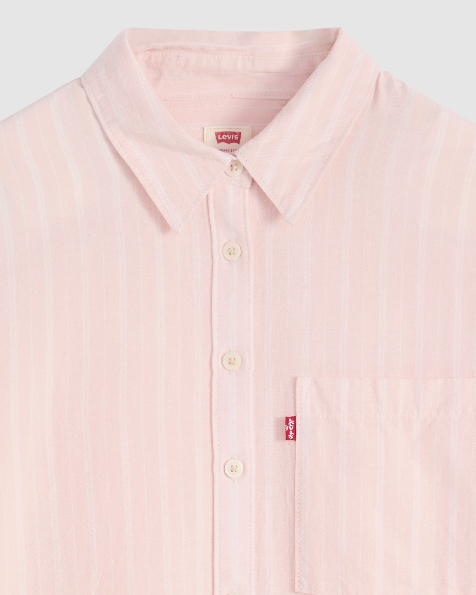 Darlene Utility Shirt Rivington Stripe Crystal Pink - Levi's - Look completo 2