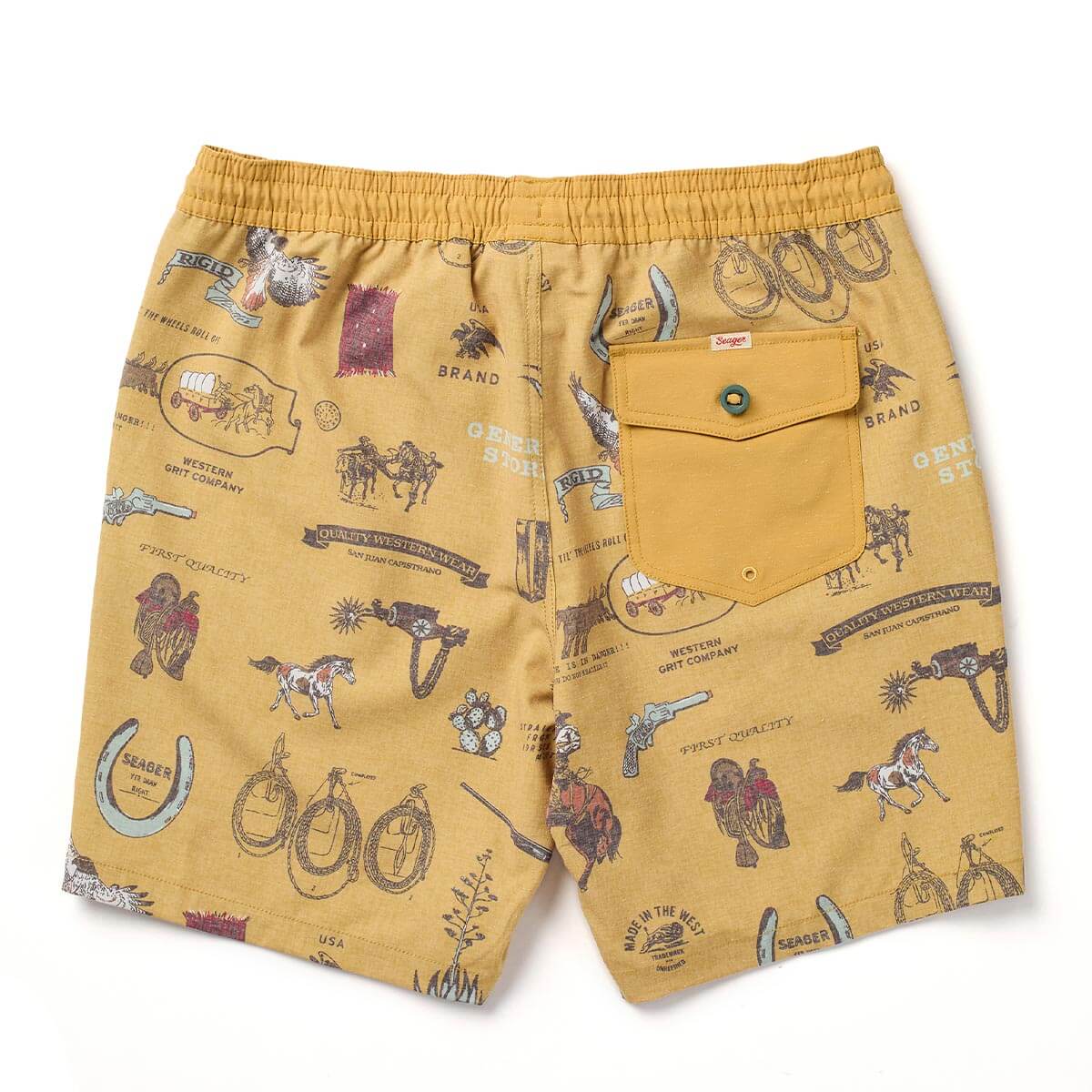 Yuma Hybrid Shorts Bronze - Seager