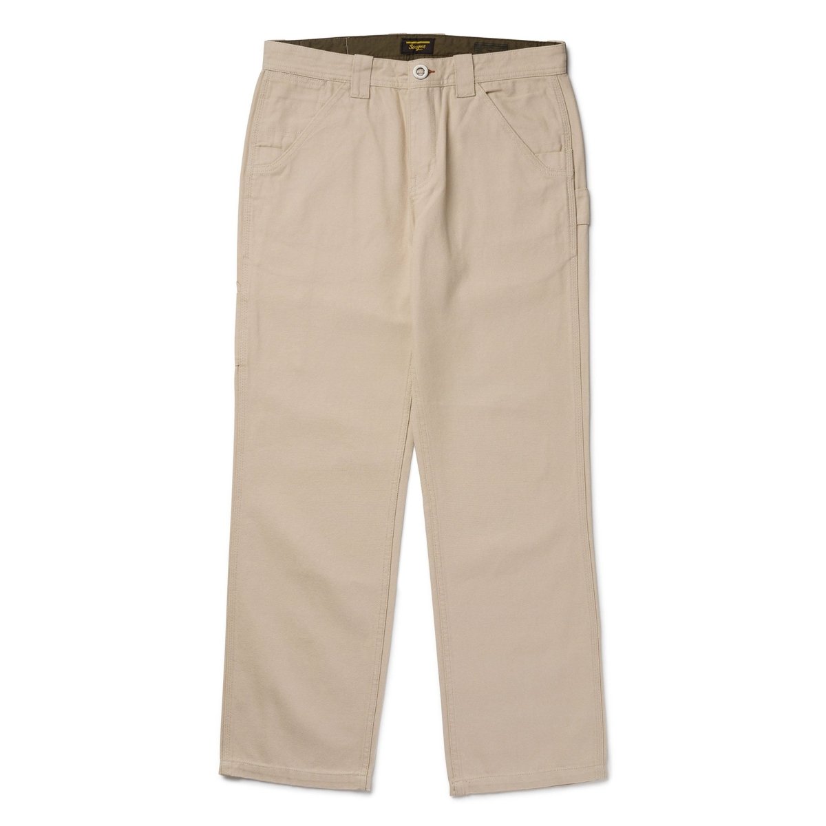 Bison Canvas Pant Stone - Seager