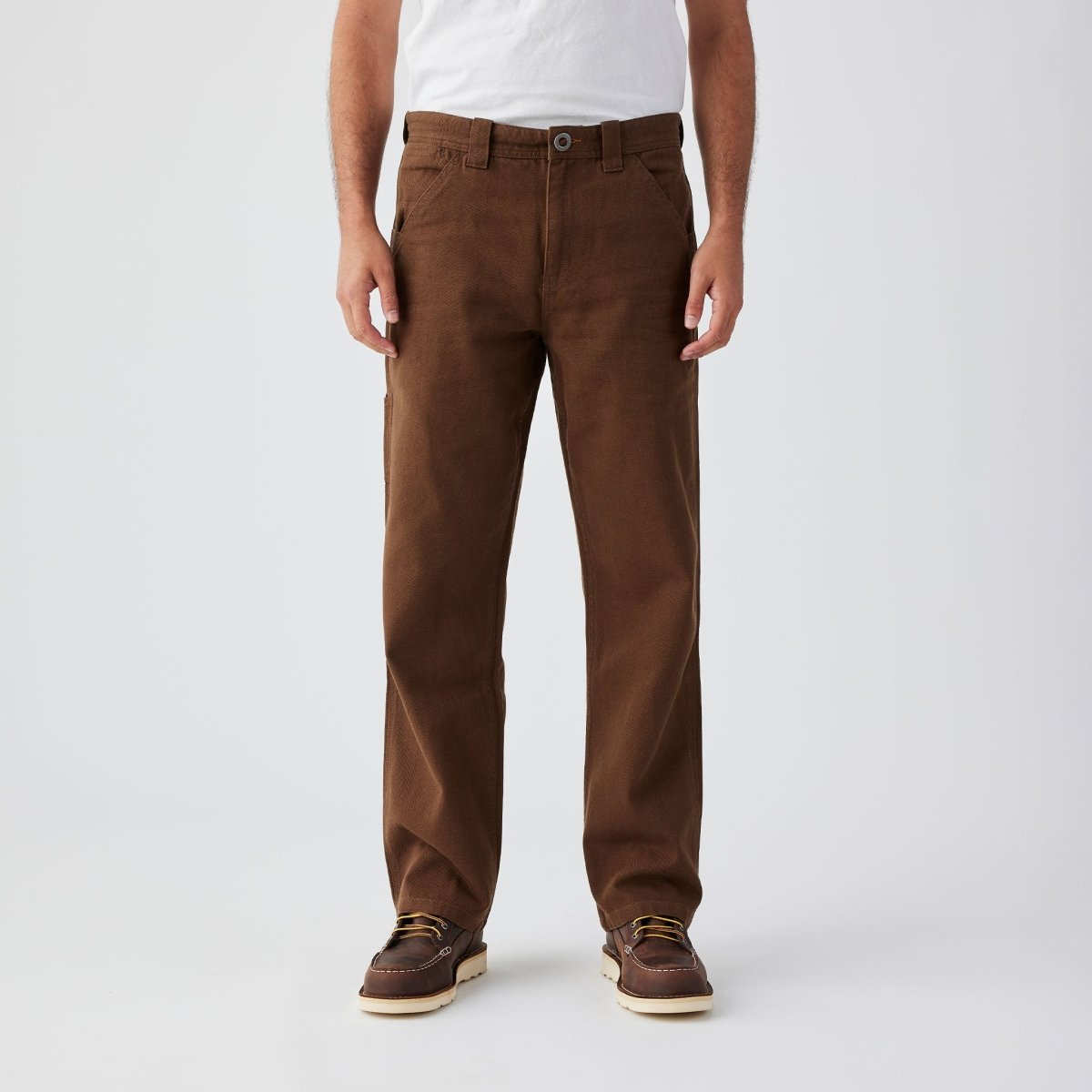 Bison Canvas Pant Tobacco - Seager