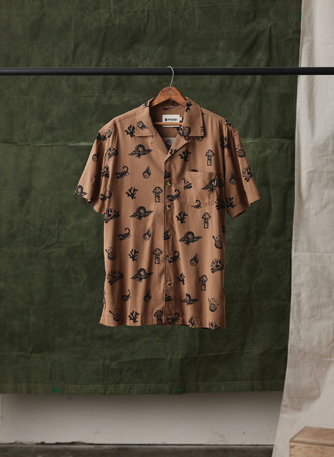 Brain Fried Button-Up