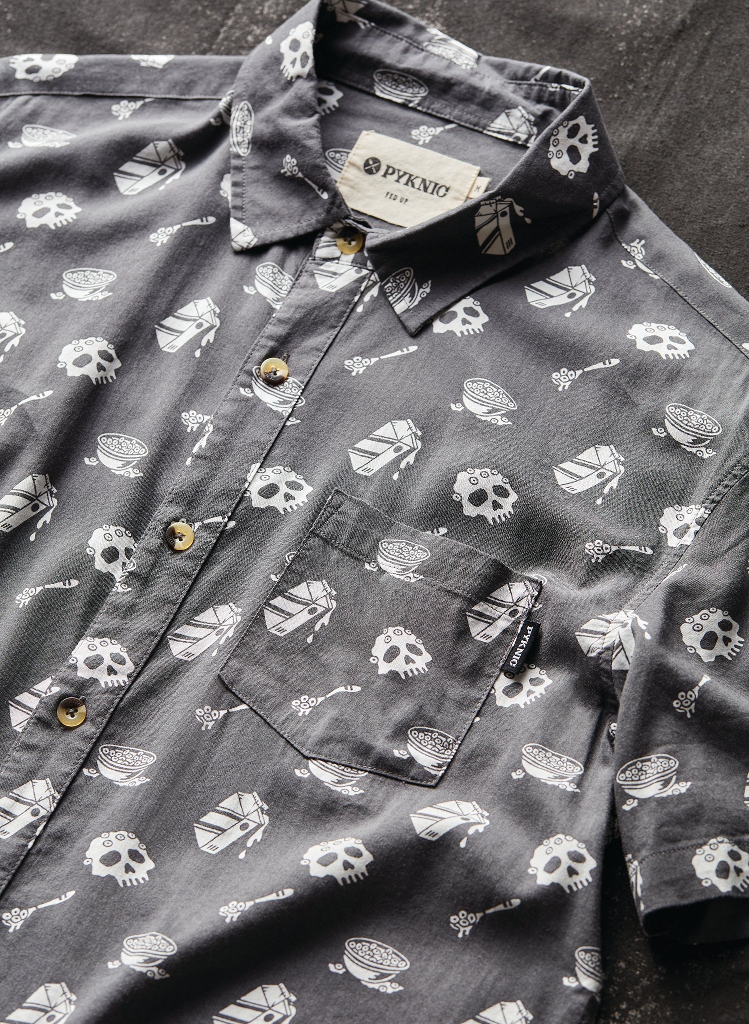 Cereal Killer Button-Up