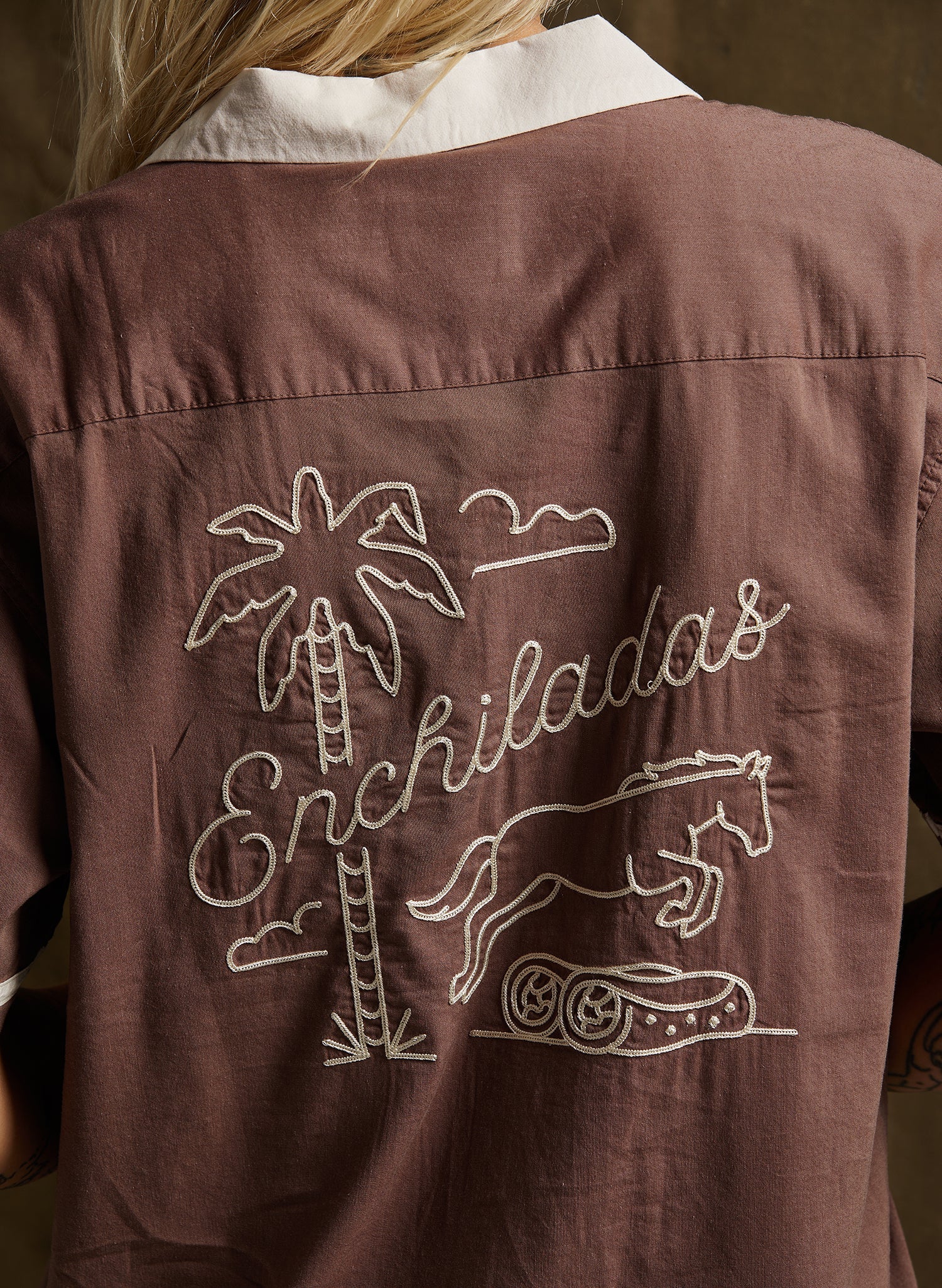 Enchiladas Button-up