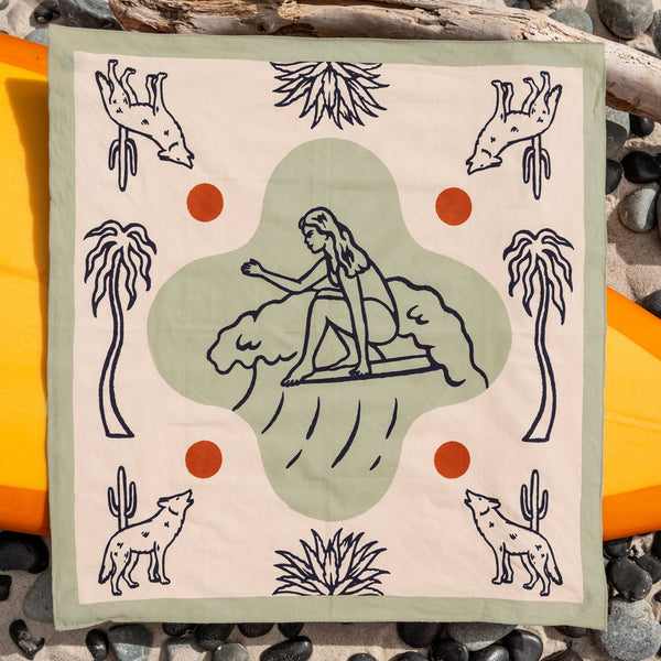 Surfing through Sands