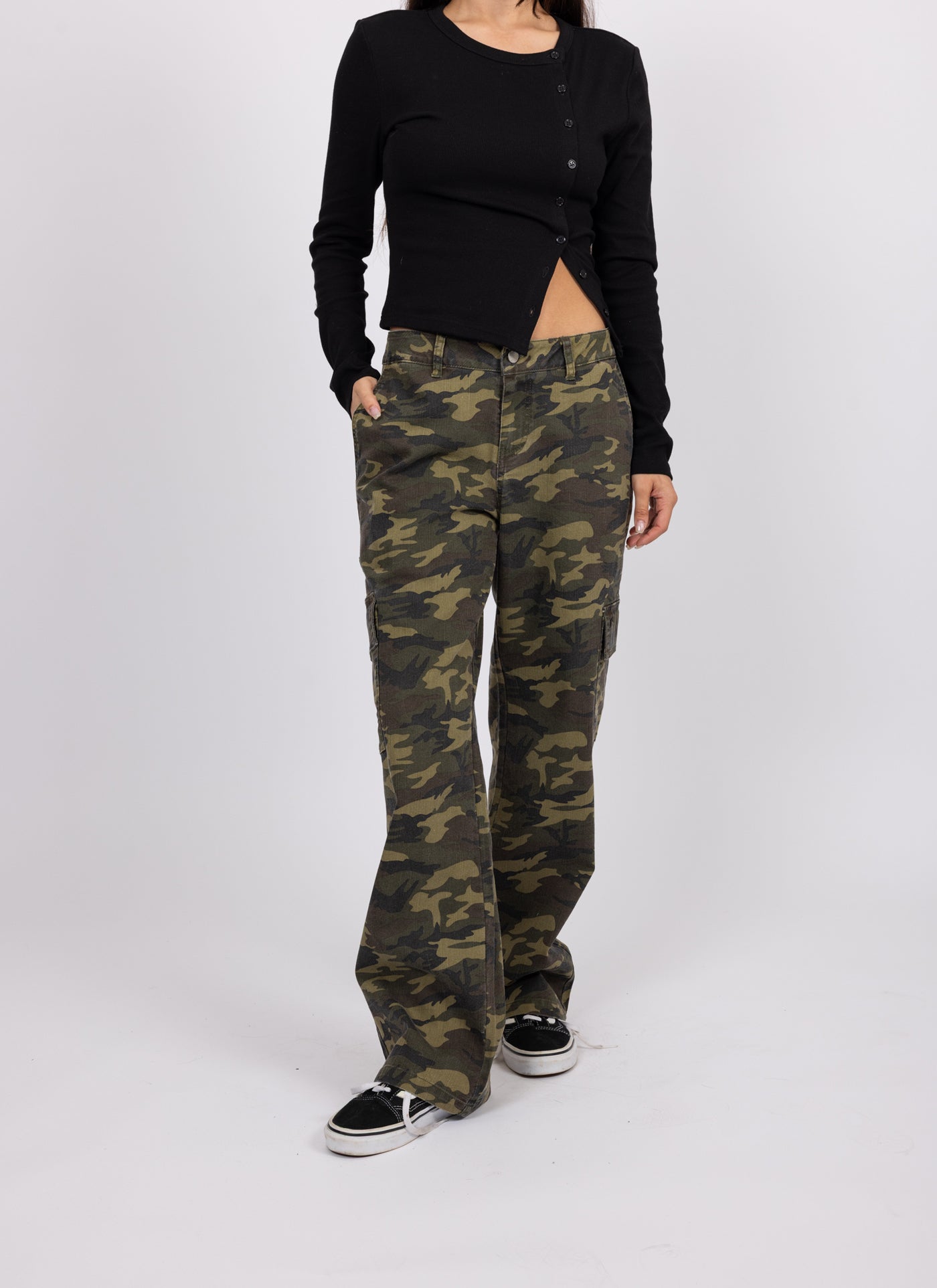 Emmy Low Rise Cargo Pant