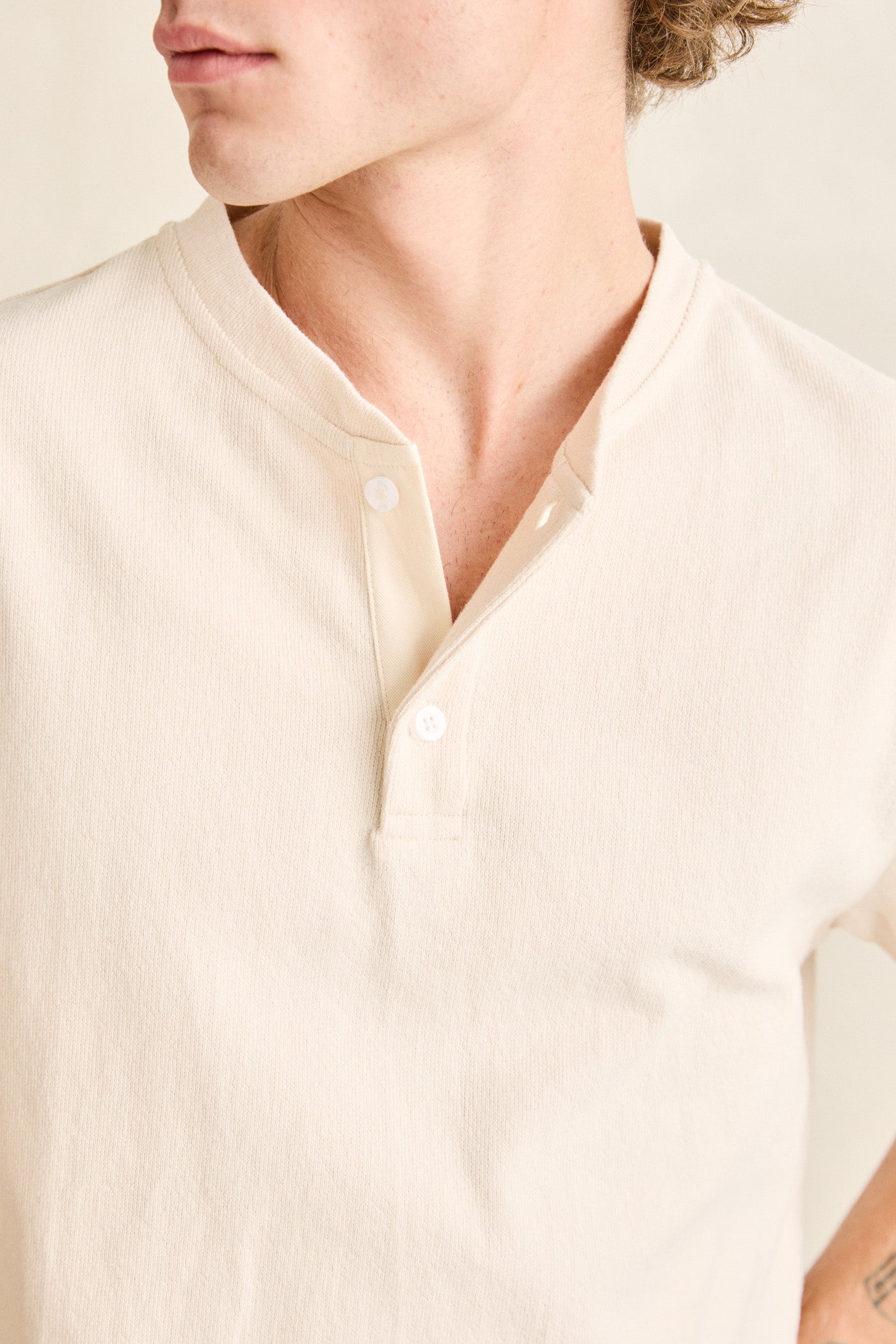 Vintage Jersey SS Henley