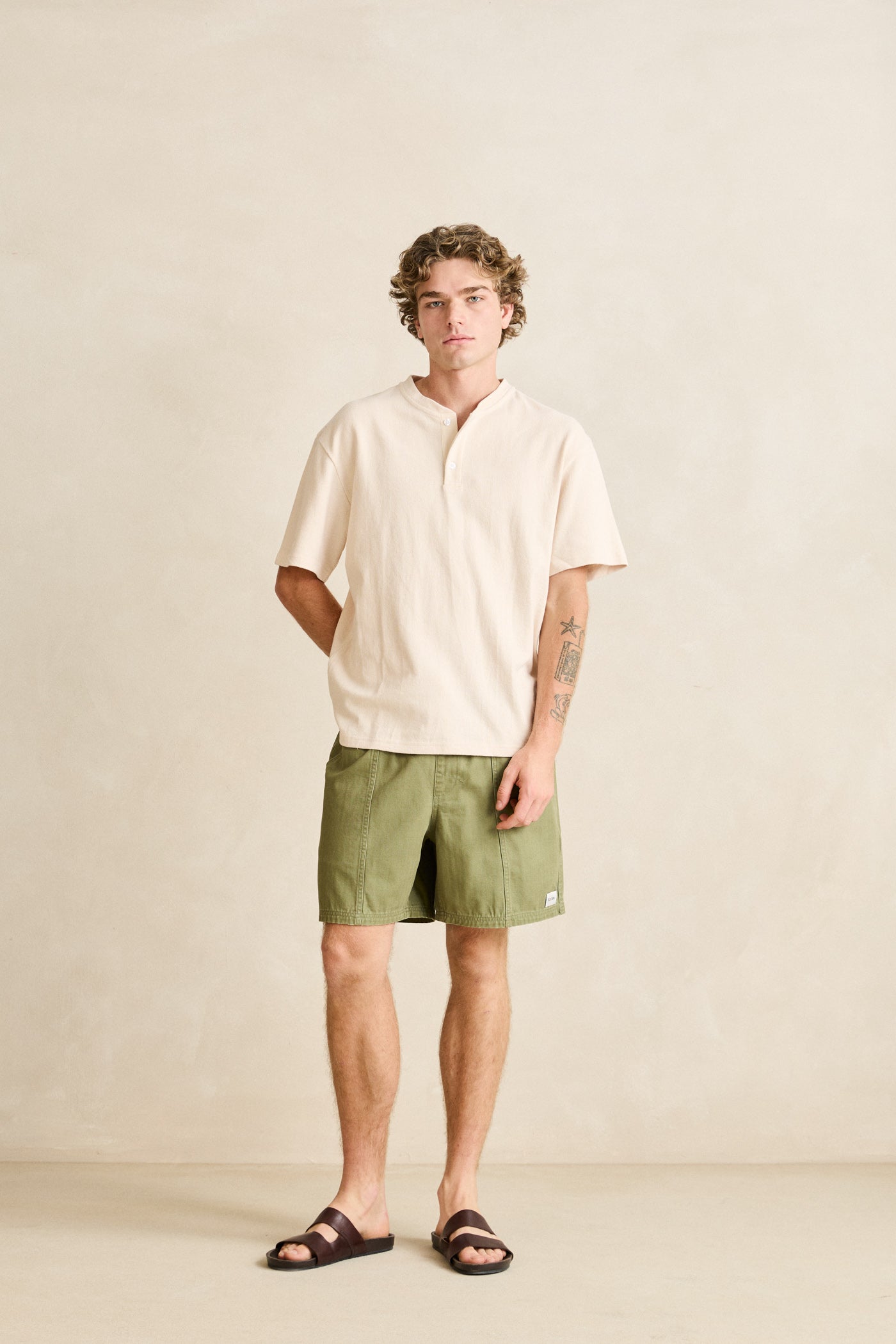 Vintage Jersey SS Henley