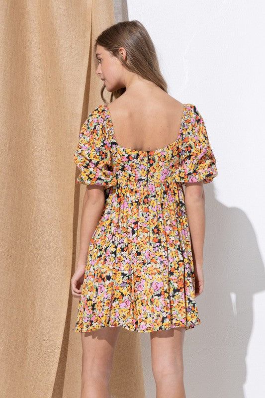 Night Flowers Dress