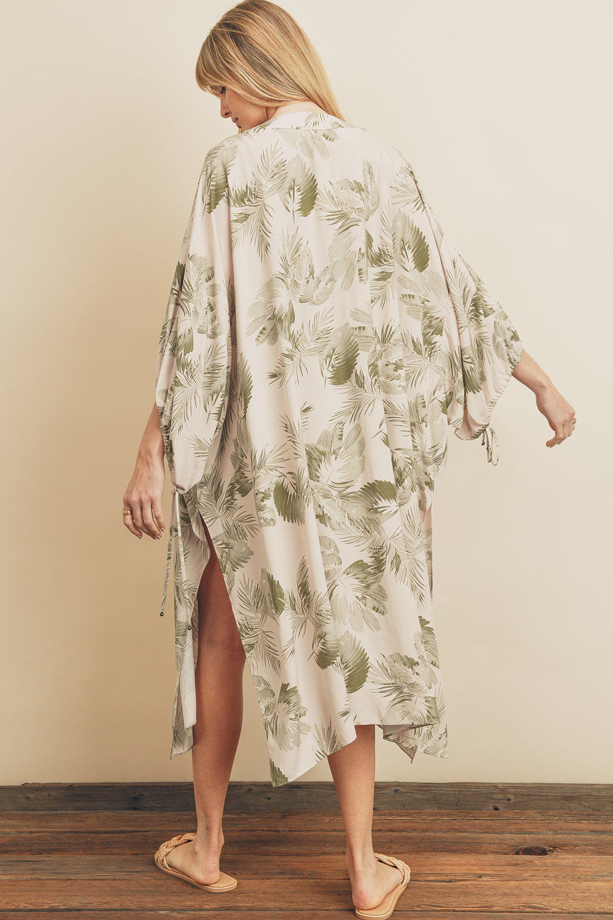 DF Washed Palm Kimono