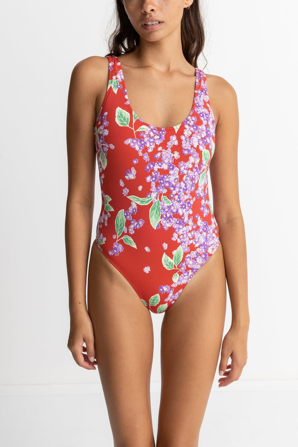 Isle Floral Scoop Neck One Piece