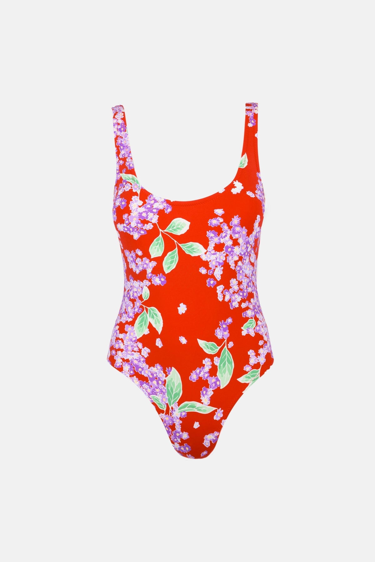 Isle Floral Scoop Neck One Piece